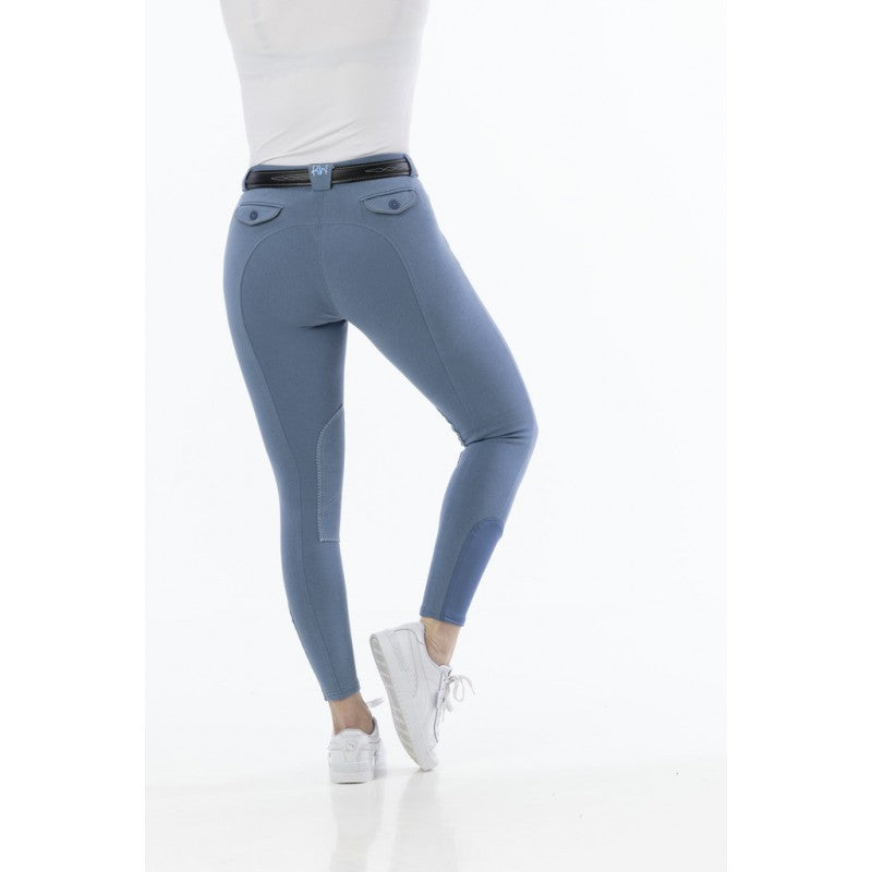 Pantalon ALEXANDRIE enfant bleu - RIDING WORLD