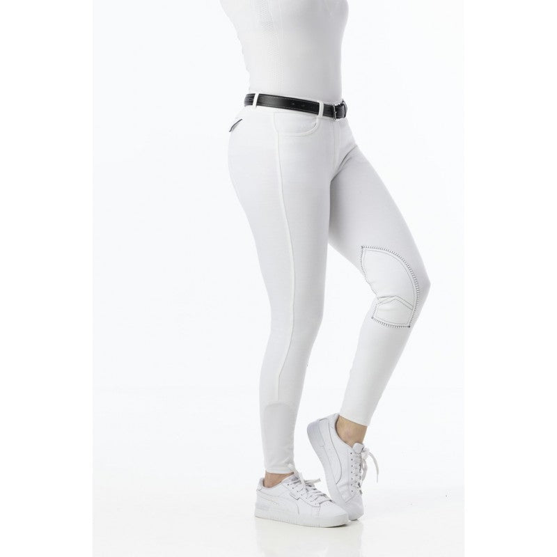 Pantalon ALEXANDRIE enfant blanc - RIDING WORLD