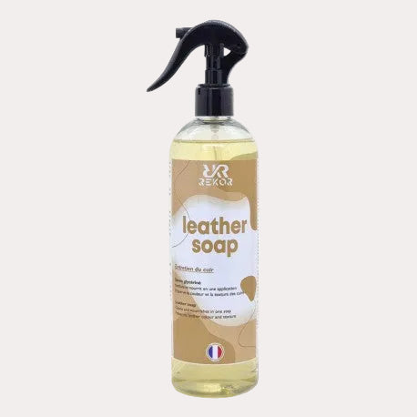Savon glycériné Leather Soap 500ml - REKOR