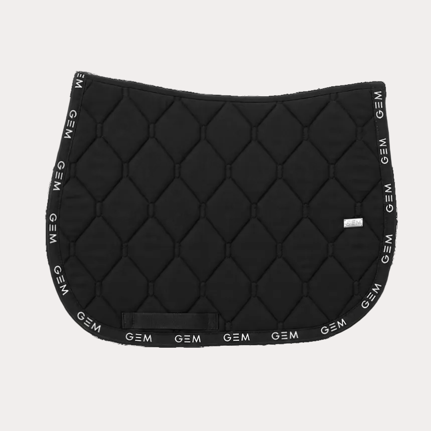 Tapis Love GEM noir pailleté - GEM