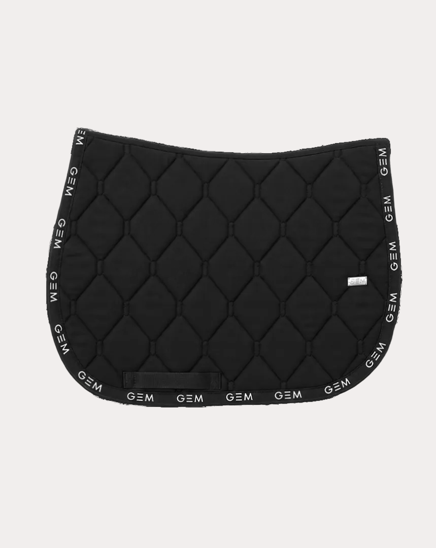 Tapis Love GEM noir pailleté - GEM