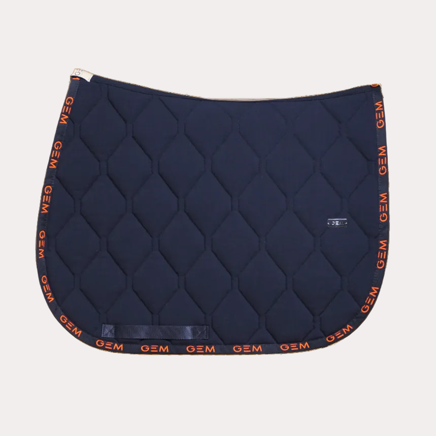 Tapis LOVE GEM Bleu marine /corail - GEM