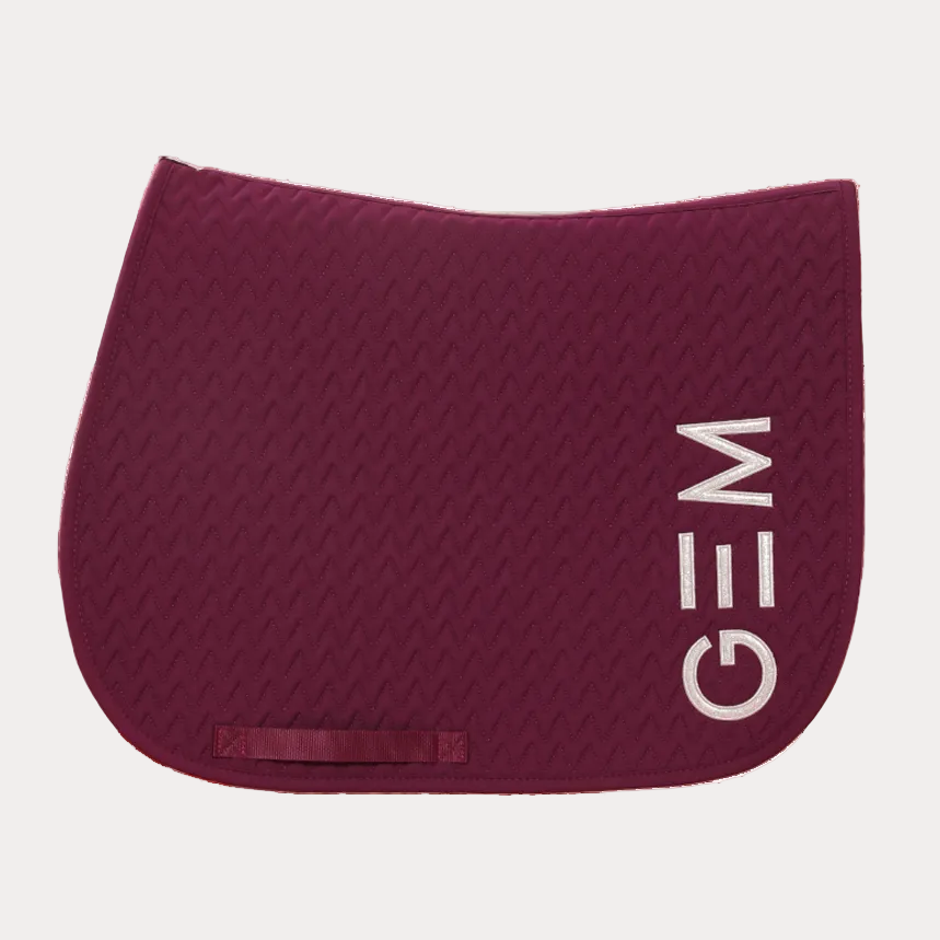Tapis Ten bordeaux/silver - GEM