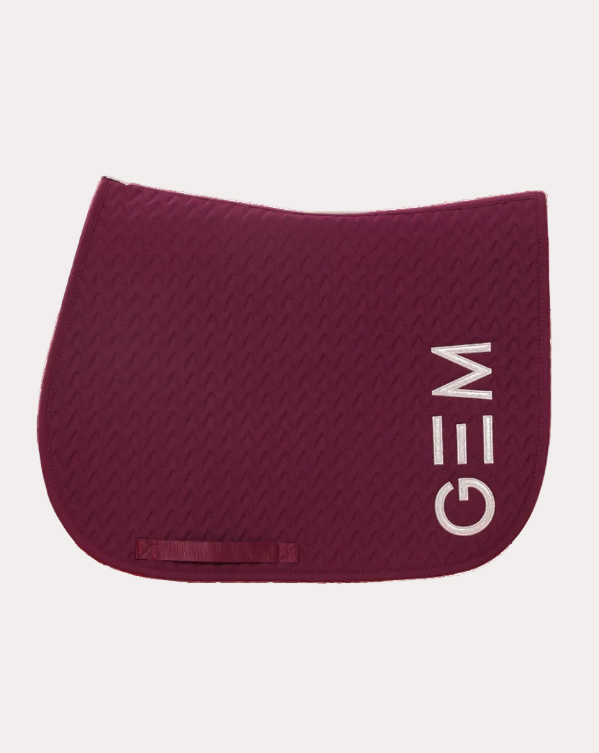 Tapis Ten bordeaux/silver - GEM