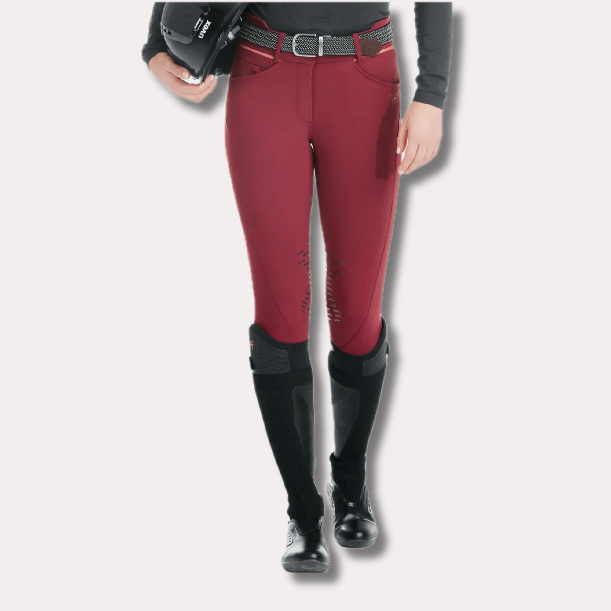 Pantalon X-design Dark Red - HORSE PILOT